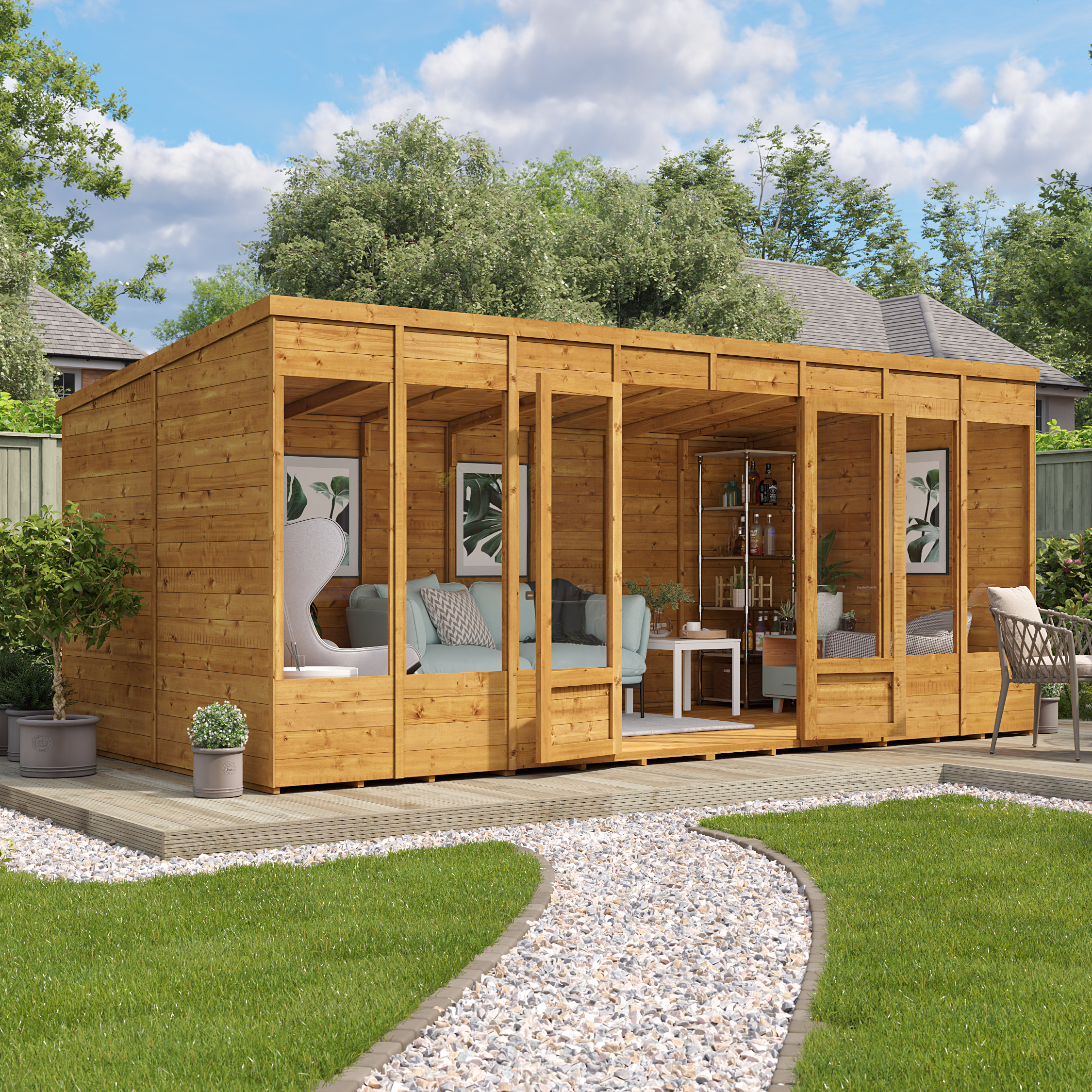 Click to view product details and reviews for 16x8 Bella Tg Pent Summerhouse Billyoh.